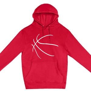 Basketball Player Basketballer Sports Graphic Premium Pullover Hoodie