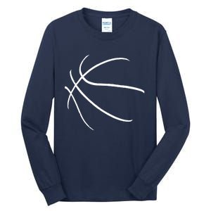 Basketball Player Basketballer Sports Graphic Tall Long Sleeve T-Shirt