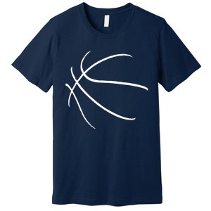 Basketball Player Basketballer Sports Graphic Premium T-Shirt