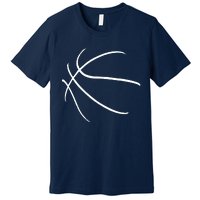 Basketball Player Basketballer Sports Graphic Premium T-Shirt