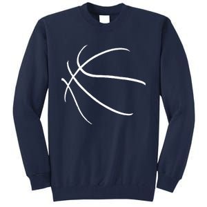 Basketball Player Basketballer Sports Graphic Tall Sweatshirt