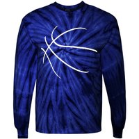 Basketball Player Basketballer Sports Graphic Tie-Dye Long Sleeve Shirt