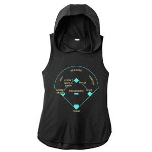 BASEBALL POSITIONS Ladies PosiCharge Tri-Blend Wicking Draft Hoodie Tank