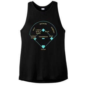 BASEBALL POSITIONS Ladies PosiCharge Tri-Blend Wicking Tank