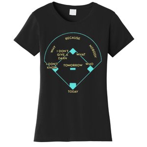 BASEBALL POSITIONS Women's T-Shirt