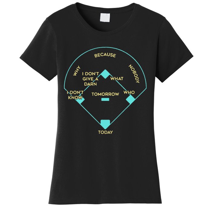 BASEBALL POSITIONS Women's T-Shirt