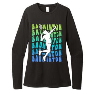 Badminton Player Badminton Funny Gift Womens CVC Long Sleeve Shirt