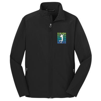 Badminton Player Badminton Funny Gift Core Soft Shell Jacket