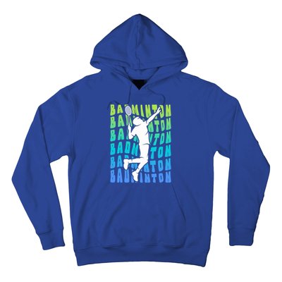 Badminton Player Badminton Funny Gift Hoodie