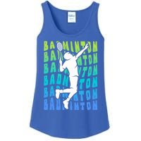 Badminton Player Badminton Funny Gift Ladies Essential Tank