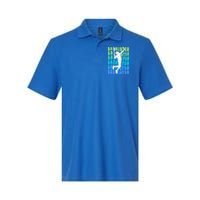 Badminton Player Badminton Funny Gift Softstyle Adult Sport Polo