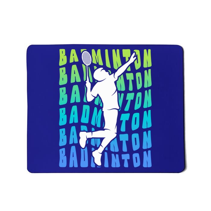 Badminton Player Badminton Funny Gift Mousepad