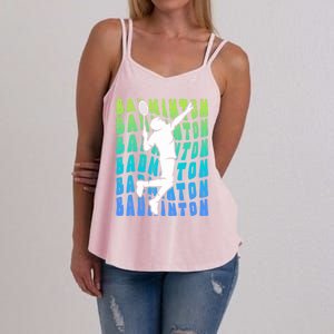 Badminton Player Badminton Funny Gift Women's Strappy Tank