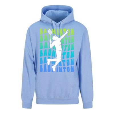 Badminton Player Badminton Funny Gift Unisex Surf Hoodie