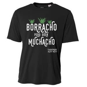 Borracho Pero Buen Muchacho Mexico Saying Cooling Performance Crew T-Shirt