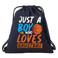 Basketball Player Boy Sport Basketball Lover Basketball Drawstring Bag