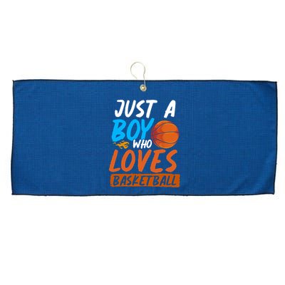 Basketball Player Boy Sport Basketball Lover Basketball Large Microfiber Waffle Golf Towel
