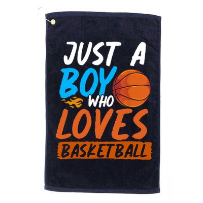 Basketball Player Boy Sport Basketball Lover Basketball Golf Towel
