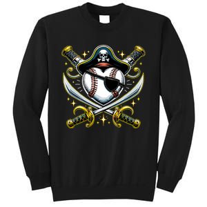 Baseball Pirate Sweatshirt