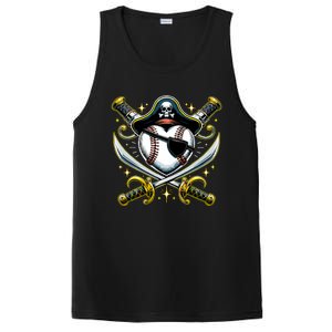 Baseball Pirate PosiCharge Competitor Tank