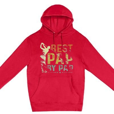 Best Pap By Par Funny Golf Lover Grandpa Golfer Fathers Day Premium Pullover Hoodie