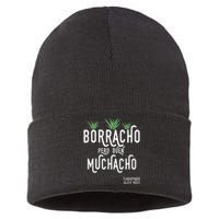 Borracho Pero Buen Muchacho Mexico Saying Sustainable Knit Beanie