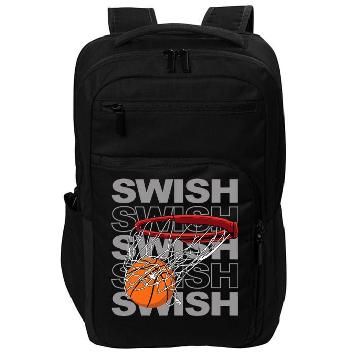 Basketball Player Bball Coach Fan Baller Sports Impact Tech Backpack