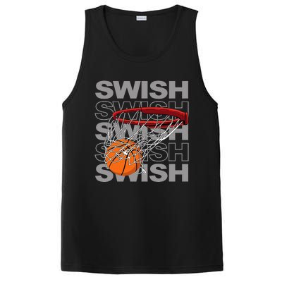 Basketball Player Bball Coach Fan Baller Sports PosiCharge Competitor Tank