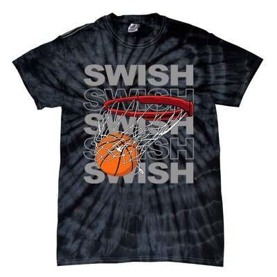 Basketball Player Bball Coach Fan Baller Sports Tie-Dye T-Shirt