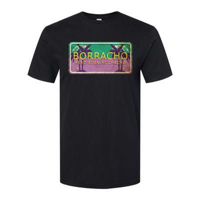 Borracho Pero Buen Muchacho Softstyle CVC T-Shirt