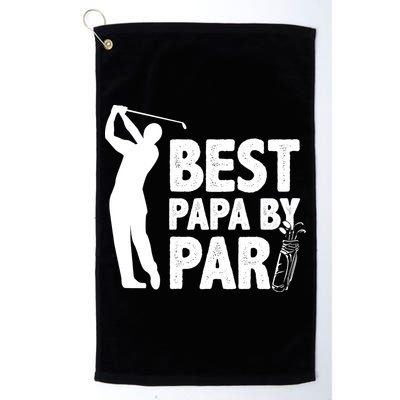 Best Papa By Par Fathers Day Golf Golf Towel