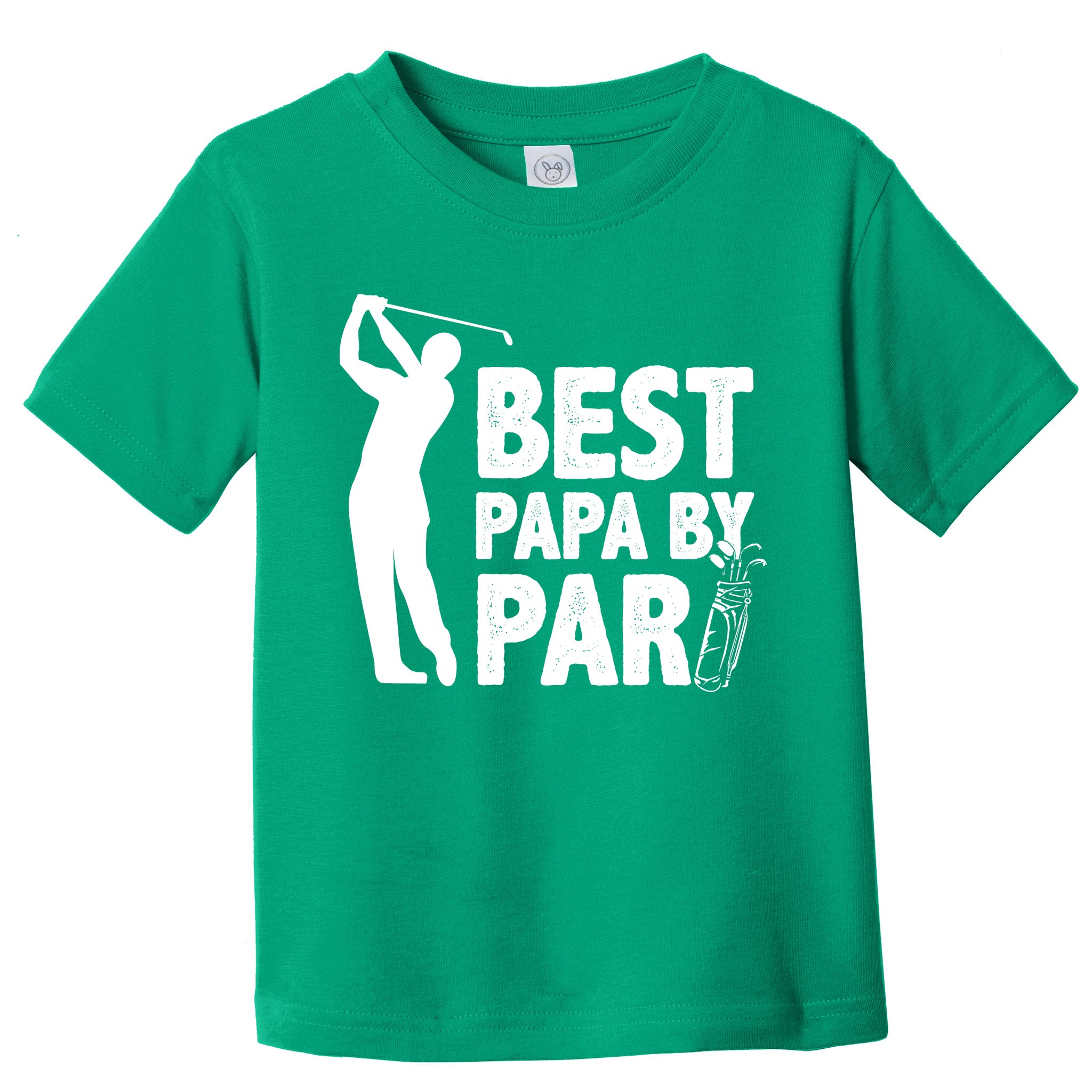 Best Papa By Par Fathers Day Golf Toddler T-Shirt
