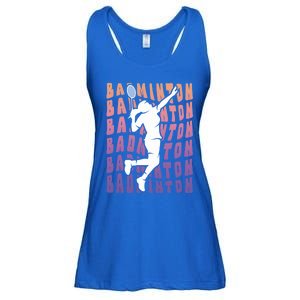 Badminton Player Badminton Gift Ladies Essential Flowy Tank