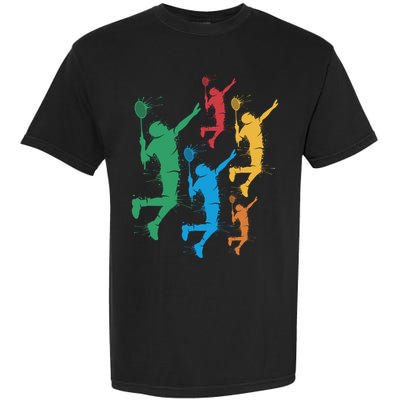 Badminton Players Badminton Gift Garment-Dyed Heavyweight T-Shirt