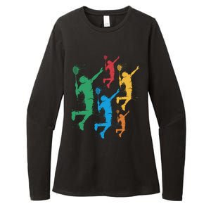 Badminton Players Badminton Gift Womens CVC Long Sleeve Shirt