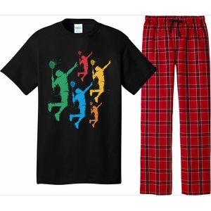 Badminton Players Badminton Gift Pajama Set