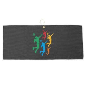 Badminton Players Badminton Gift Large Microfiber Waffle Golf Towel