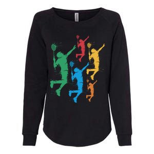 Badminton Players Badminton Gift Womens California Wash Sweatshirt