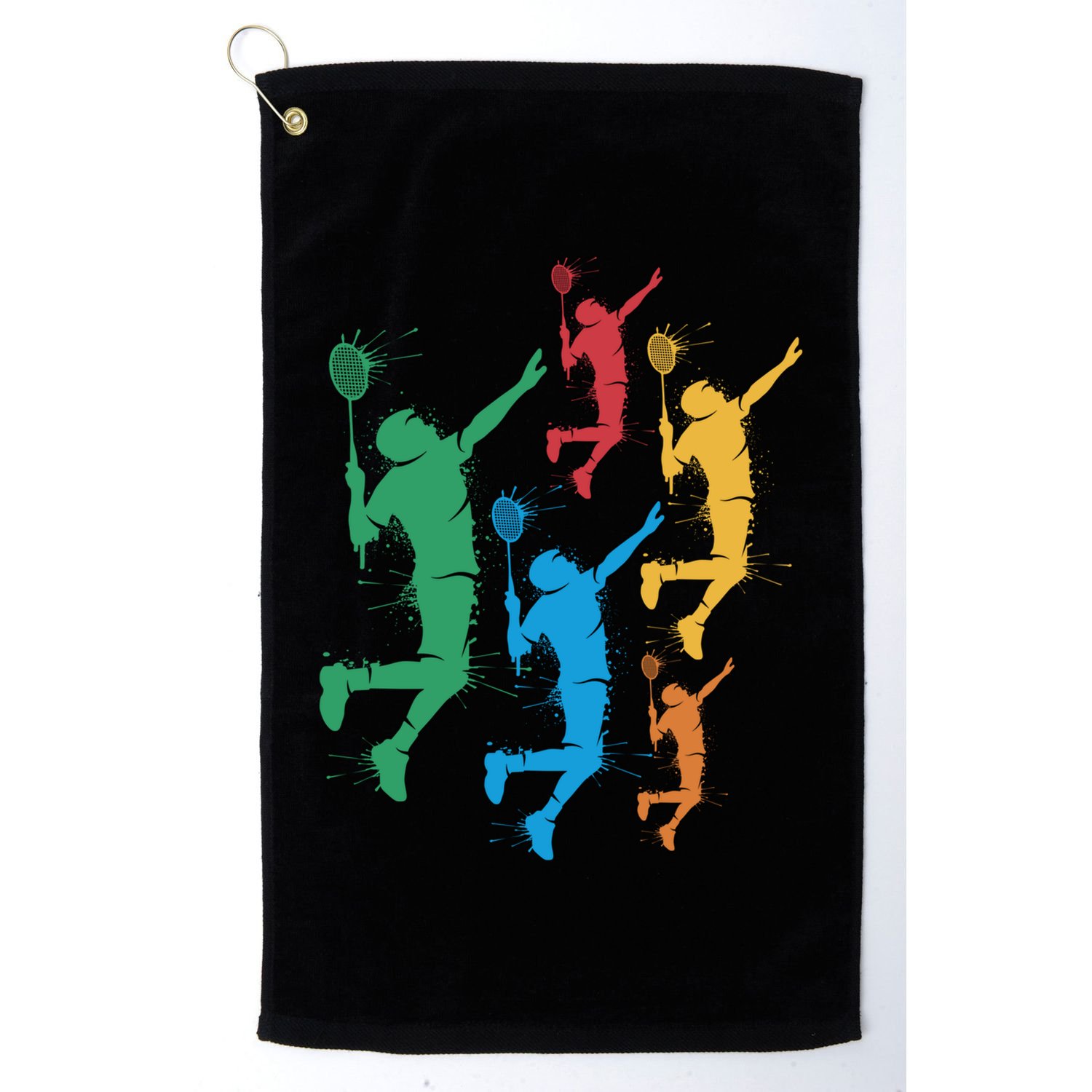 Badminton Players Badminton Gift Golf Towel