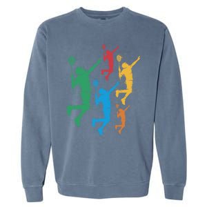 Badminton Players Badminton Gift Garment-Dyed Sweatshirt