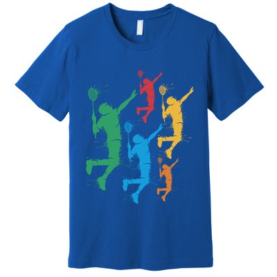 Badminton Players Badminton Gift Premium T-Shirt
