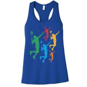 Badminton Players Badminton Gift Women's Racerback Tank