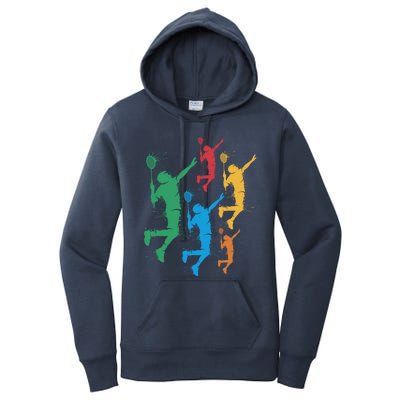 Badminton Players Badminton Gift Women's Pullover Hoodie