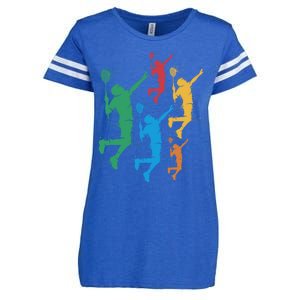 Badminton Players Badminton Gift Enza Ladies Jersey Football T-Shirt