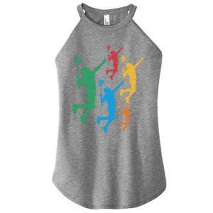 Badminton Players Badminton Gift Women's Perfect Tri Rocker Tank