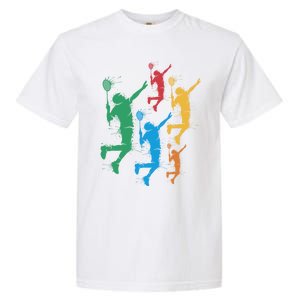 Badminton Players Badminton Gift Garment-Dyed Heavyweight T-Shirt