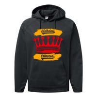 Birthday Princess Performance Fleece Hoodie