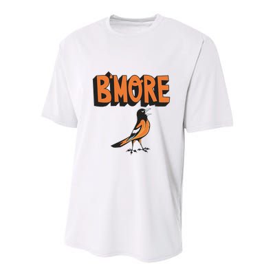 Baltimore Pride Bmore Maryland Md Youth Performance Sprint T-Shirt