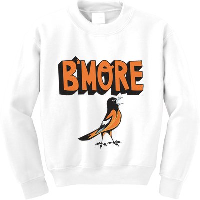 Baltimore Pride Bmore Maryland Md Kids Sweatshirt