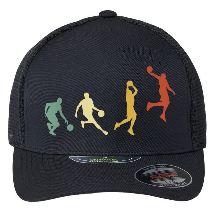 Basketball Player Basketballer Sports Evolution Flexfit Unipanel Trucker Cap